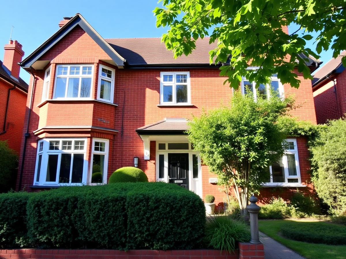 Surrey detached red-brick family home
